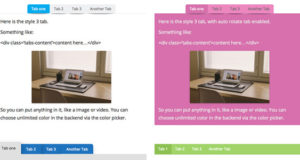WPBakery Page Builder (früher Visual Composer) Add-On – Registerkarten