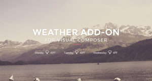 Wetter für Visual Composer