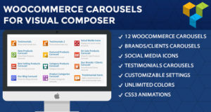 WooCommerce-Karussells für Visual Composer
