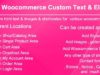 Woocommerce Custom Text und Elemente