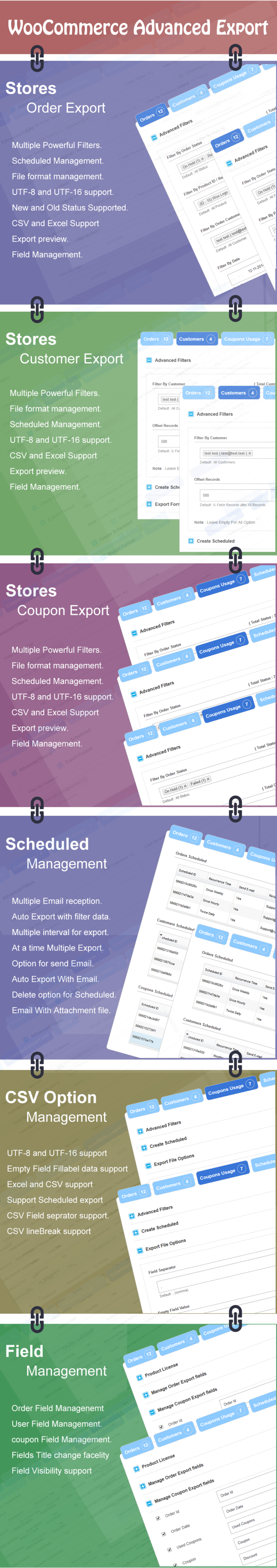 Woocommerce Erweiterter Export