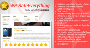 WordPress Alles bewerten Sterne Rating Plugin