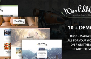Worldblog – WordPress Blog und Magazin Template