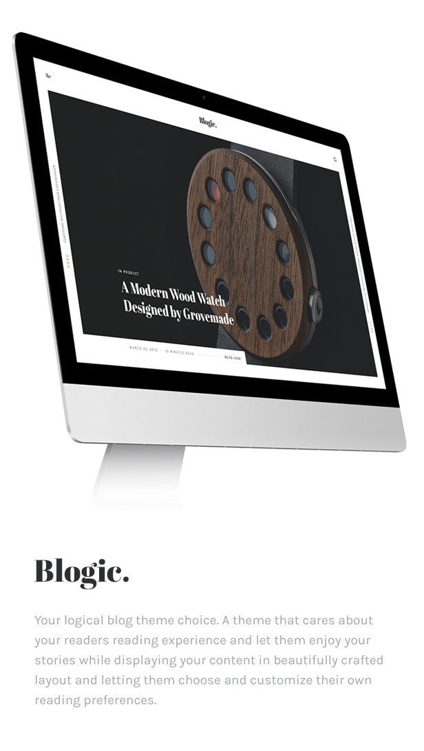 Blogic - Ein Responsive Blog WordPress Layout