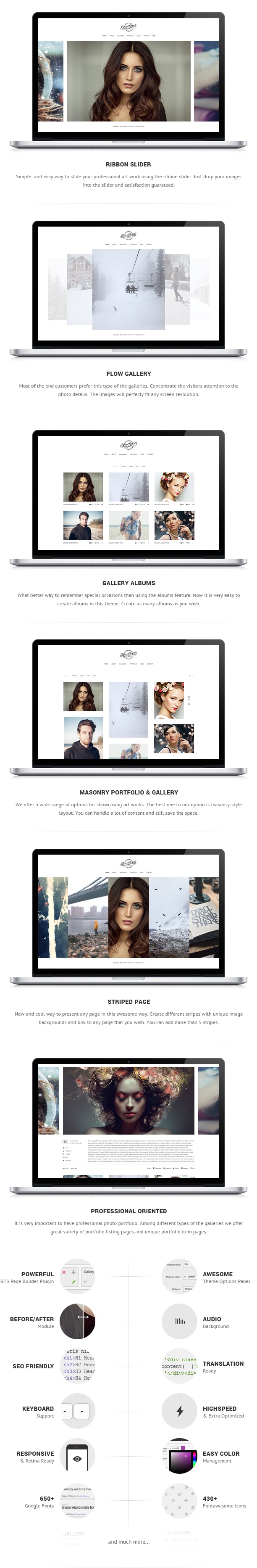 Bradford - Fotografenportfolio-WordPress-Layout