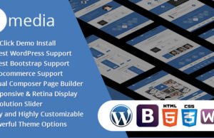 dMedia – Creative Mehrzweck-WordPress-Template
