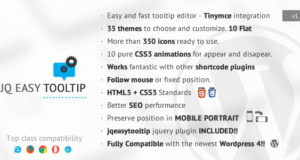 jqEasytooltip – WordPress Tooltip Plugin