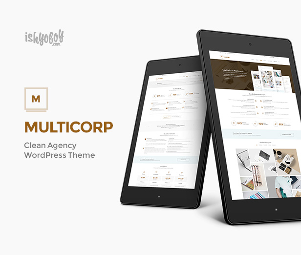 IshYoBoy | Multicorp - Sauberes Business-WordPress-Vorlage