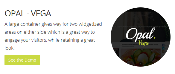 Bluthemes - Opal Vega