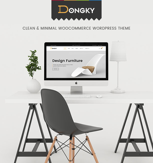 VG Dongky - Sauberes und minimales WooCommerce-WordPress-Template
