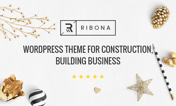 VG Ribona - WordPress-Template für Bau, Bauwirtschaft