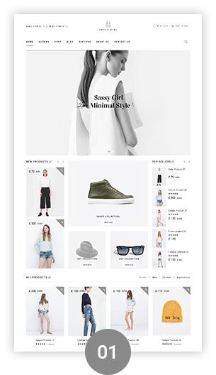 VG Sassy Girl - Responsives WooCommerce-WordPress-Vorlage