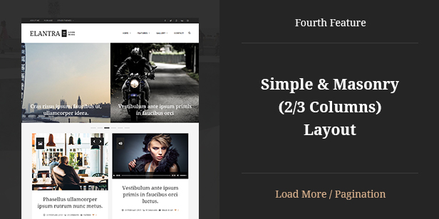 Elantra WordPress 2015 LookBook WebInvader