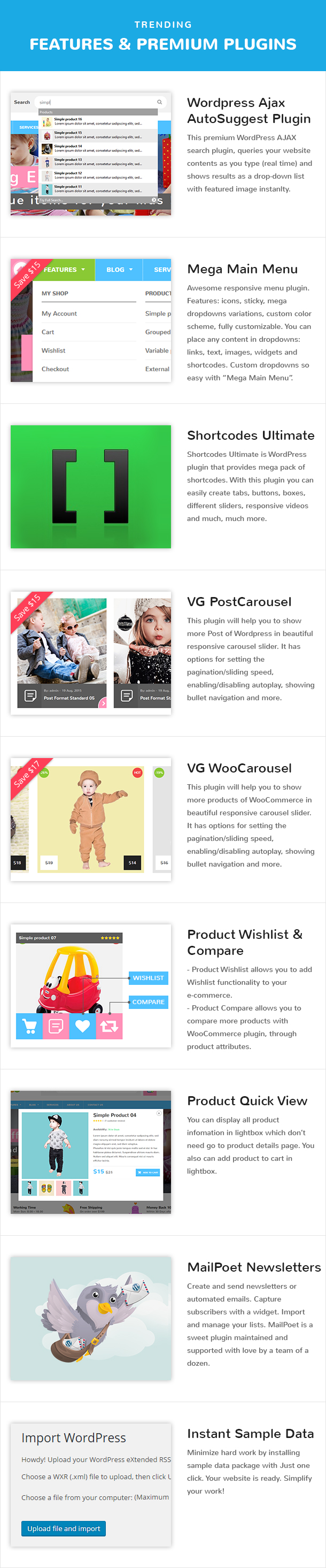 VG Fiora - WooCommerce-WordPress-Template für Kids Store