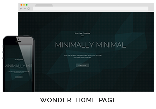 VesaUP Parallax One Page WordPress Layout