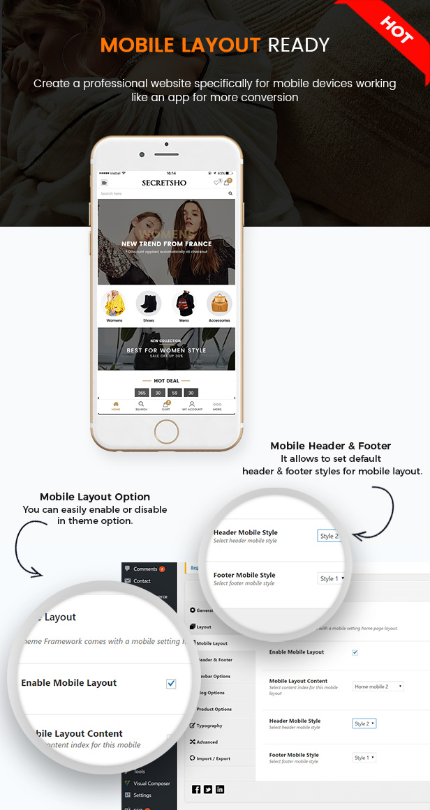 SW SecretSho - WooCommerce Template