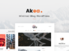 Akea Blog - Gutenberg Minimal Blog WordPress für Blog