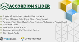 Akkordeon Slider für Visual Composer