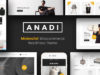 Anadi - WooCommerce WordPress Vorlage für Möbel