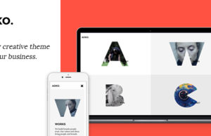 Aoko – Kreatives WordPress-Layout