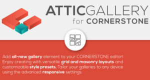 Attic Gallery – vielseitiges Galerieelement für den Cornerstone-Seitenersteller