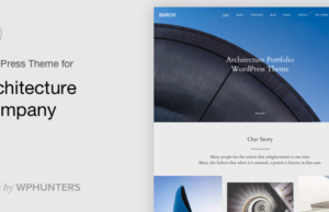 Barch – WordPress Vorlage für Architektur-Portfolio