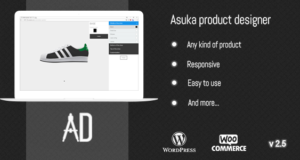 Benutzerdefinierter Produktdesigner für den Woocommerce