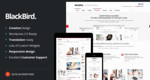 BlackBird | Responsive Mehrzweck-Thema