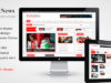 BreakingNews - Responsives WordPress-Template