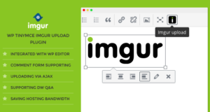 DW TinyMCE Imgur Upload – WordPress-Plugin