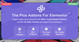 Das Plus – Addon für Elementor Page Builder WordPress Plugin