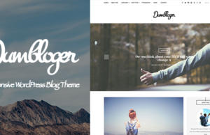 Dum – Responsives Blog WordPress Template