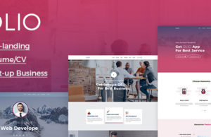 Eine Seite – OnePage WordPress