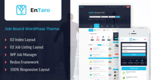 Entaro – Jobportal WordPress-Layout