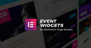 Ereignis-Widgets für Elementor Page Builder