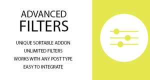 Erweiterte Filter Sortierbares Addon