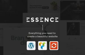 Essence – Kreatives & Portfolio-WordPress-Vorlage