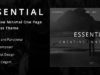 Essential - Responsive WordPress-Layout mit einer minimalen Seite