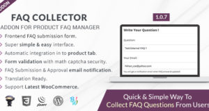 FAQ Collector – Addon für den Product Faq Manager