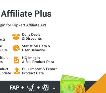 Flipkart Affiliate Plus – Affiliate-Produktmanagement-Plugin