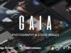 Gaïa - Fotografie und Stockbilder WordPress-Layout