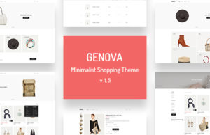 Genova – Minimalistisches AJAX WooCommerce WordPress-Template