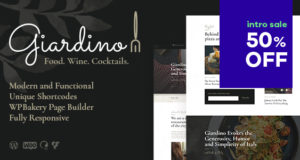 Giardino | Ein italienisches Restaurant & Cafe WordPress Template