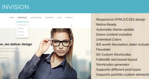 INVISION Responsive Corporate WP Layout