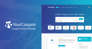 Ihrcoupon | WordPress Layout für Gutscheine und Angebote
