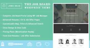 JobsDojo – Das WordPress-Jobportal-Thema