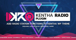 KenthaRadio – Addon für Kentha Music WordPress Layout Zum Hinzufügen von Radiosender- und Zeitplanfunktionen