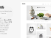 Kuverta - Minimales Portfolio-WordPress-Layout