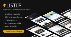 Listop – Listing Directory WordPress Vorlage