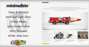 Minimalisto – Premium WordPress-Layout